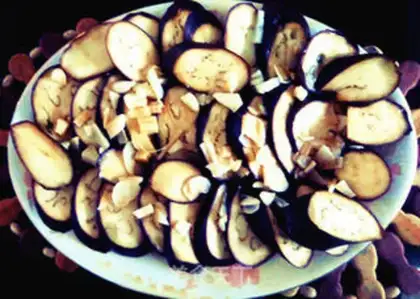 Make Garlic steam step 4