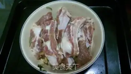 Make The private room burns ribs step 0