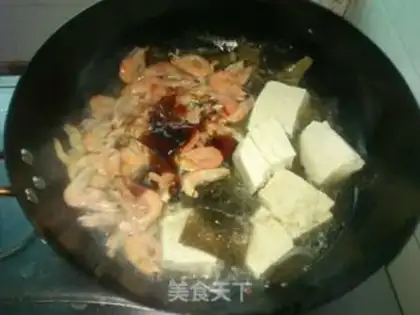 Make Sea belt tofu step 4