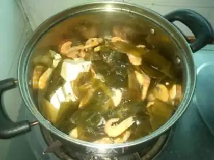 Make Sea belt tofu step 5