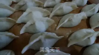 Make Three fresh dumplings step 12