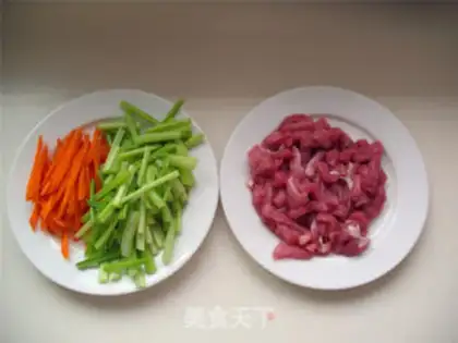 Make Celery ridge step 1