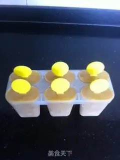Make Banana mango popsicle step 9
