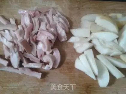 Make Pork belly pear step 1