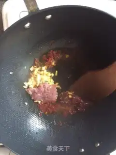 Make Fish, pork and eggplant step 3