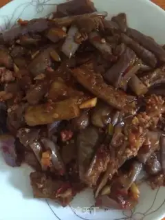 Make Fish, pork and eggplant step 5