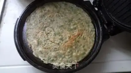 Make Celery leaves and pancakes step 5