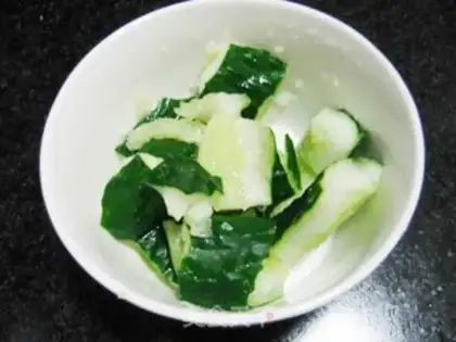Make Cucumber eggs step 2