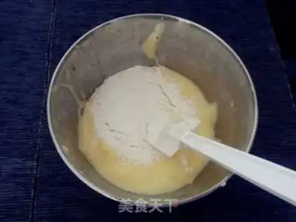 Make Mango yogurt mousse cake step 4