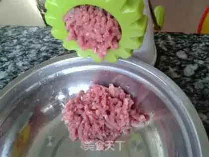 Make Pork dumplings step 4