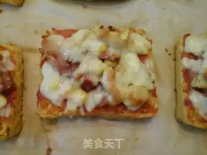 Make Easy breakfast pizza step 5