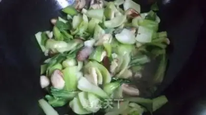 Make Mushroom greens step 5