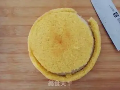 Make Mango yogurt mousse cake step 21