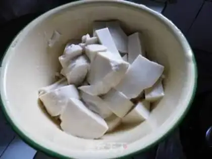 Make Pepper tofu soup step 0