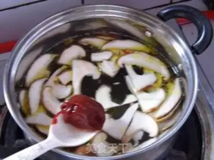 Make Pepper tofu soup step 4