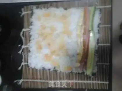 Make Japanese sushi step 4