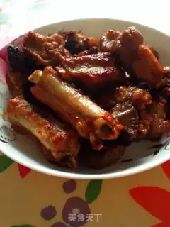 Make Red burn ribs step 1