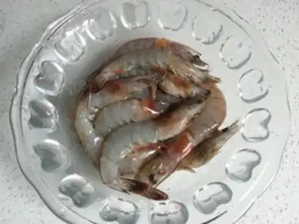 Make Cheese juice and shrimp step 0