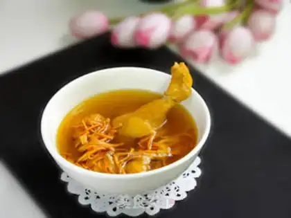 Make Chicken soup with weed step 10