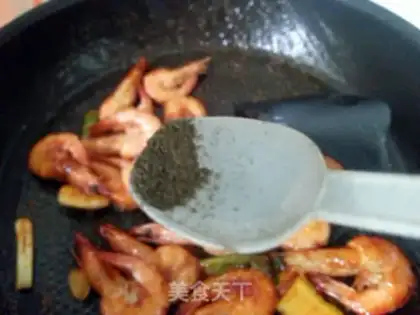 Make Cheese juice and shrimp step 9