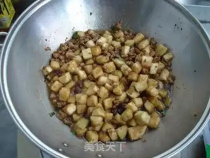 Make Meat and eggplant step 5