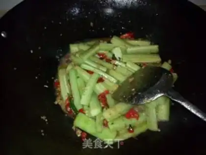 Make The cucumber burn step 7