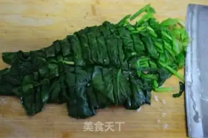 Make Scrambled spinach step 6