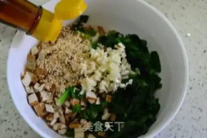 Make Scrambled spinach step 8