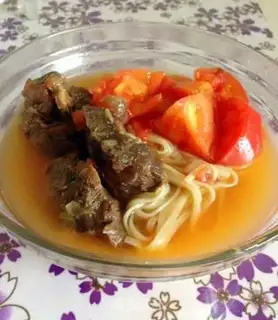 Make Tomato beef noodles step 3