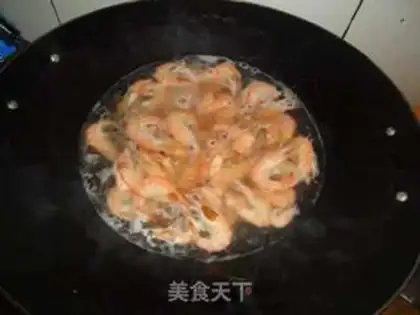 Make White shrimp step 9