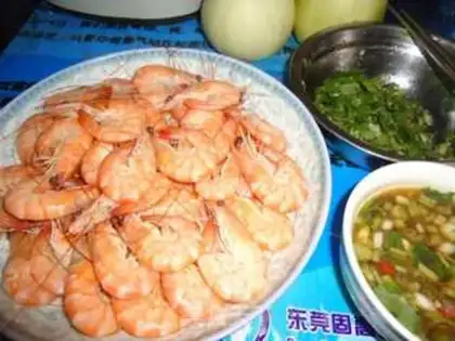 Make White shrimp step 10