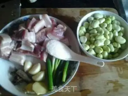 Make Five flowers for beans step 1