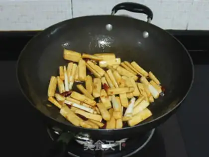 Make White fried meat step 4