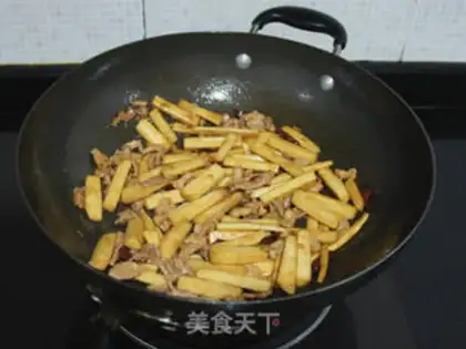 Make White fried meat step 6