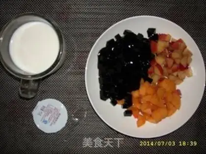 Make Milk and fruit turtle ointment step 8