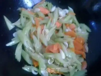 Make The Celery Lily step 7