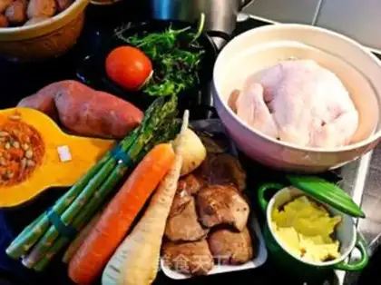 Make Roast chicken and vegetables step 0