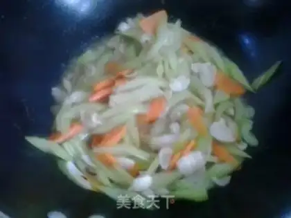 Make The Celery Lily step 8