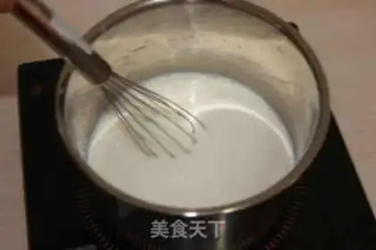 Make Caramel pudding step 1