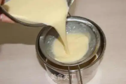 Make Caramel pudding step 3