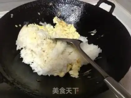 Make Bacon fried rice step 4