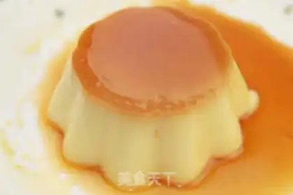 Make Caramel pudding step 5