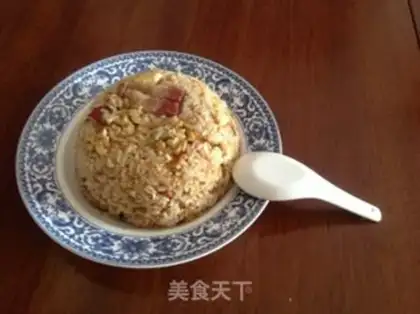Make Bacon fried rice step 7