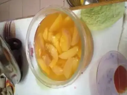 Make Homemade peach cans step 8