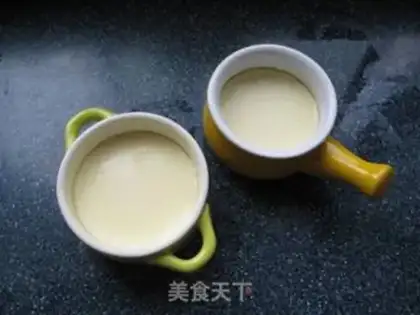 Make Mango milk pudding step 2