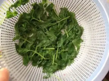 Make Mint omelet step 3