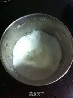 Make Egg and rice, black and sesame soup step 3