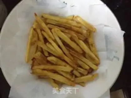 Make French fries step 5