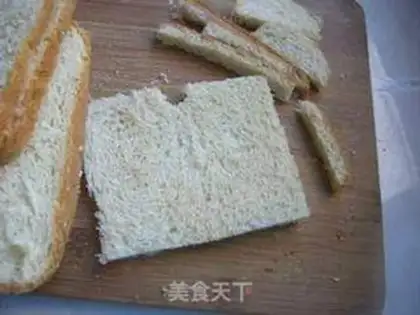 Make Banana toast step 1