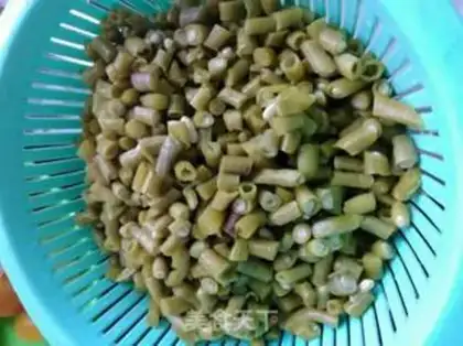 Make Sour bean horn step 3